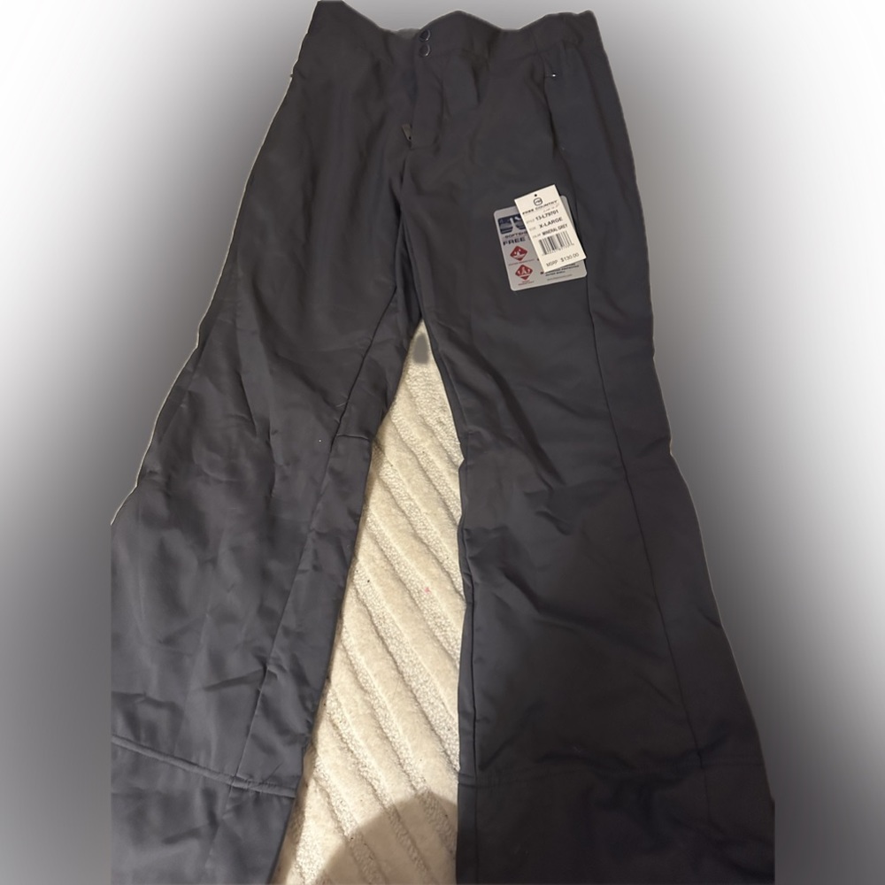 Never worn - Mineral Grey -women’s snow pants - size XL